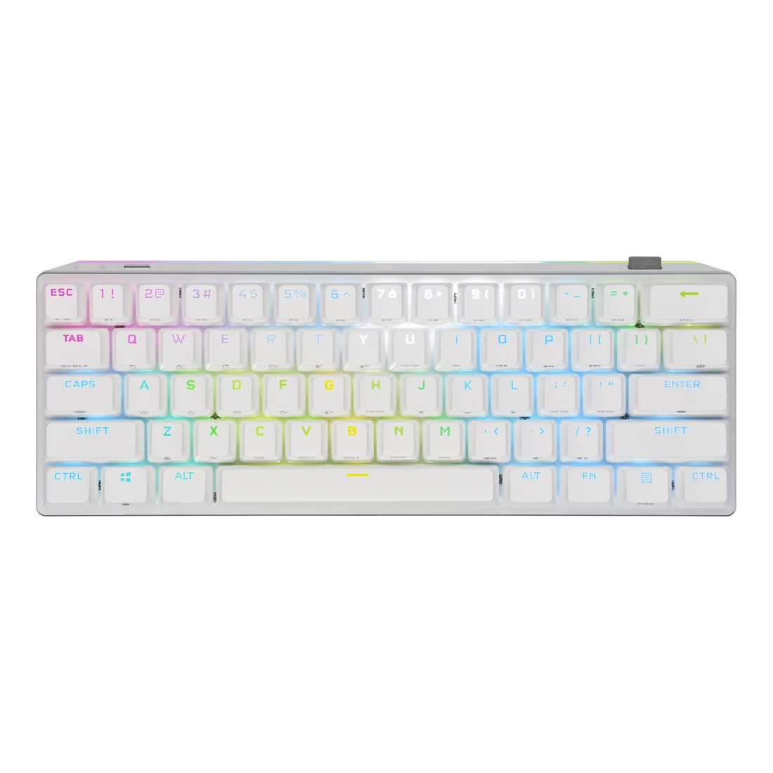 Bàn phím cơ Corsair K70 Pro Mini White Cherry MX Red