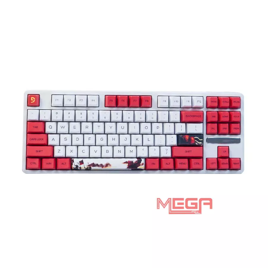 Bàn phím cơ Fuhlen H87S Warrior Yellow switch