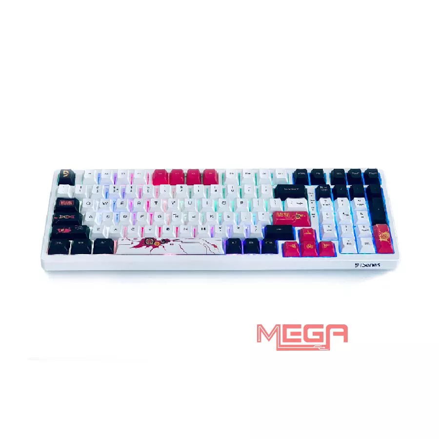 Bàn Phím Cơ Fuhlen H99s RGB Fire Heart