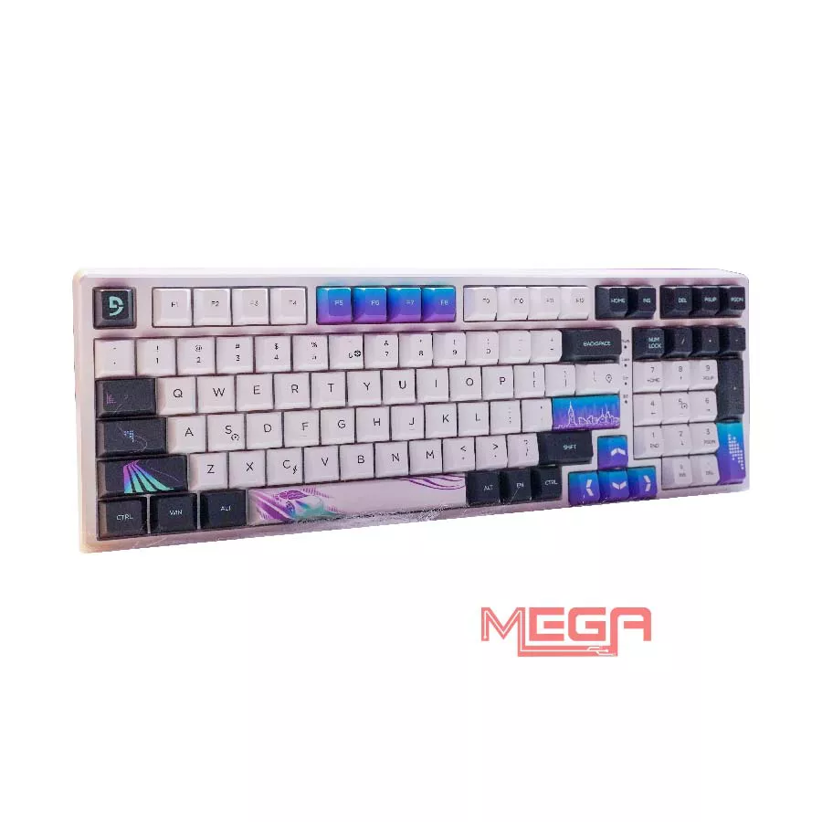 Bàn phím cơ Fuhlen H99s City Brown switch