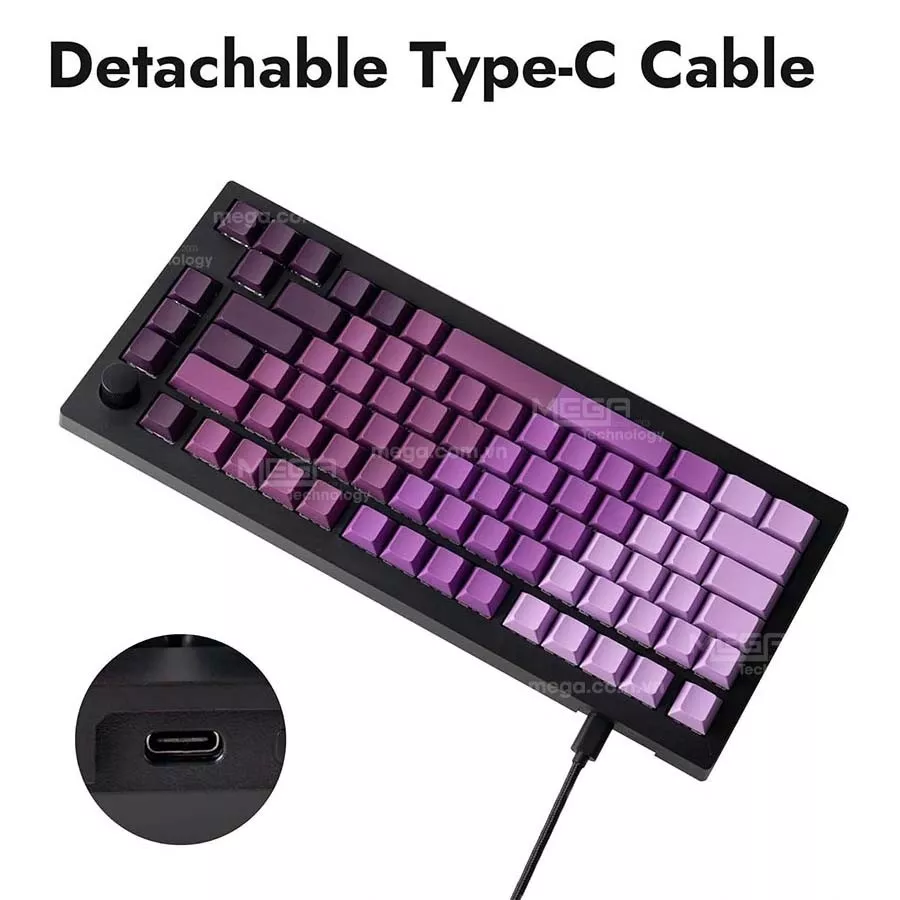 Bàn phím Keychron X4-A3P X4 Red Backlight Brown Switch