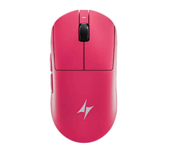 Chuột Gaming không dây ATK A9 Pro Max Tri-mode Màu hồng