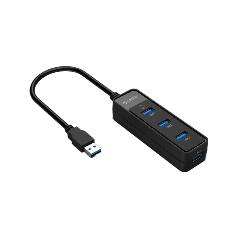Bộ chia Orico USB HUB 4 cổng USB 3.0, Đen W5PH4-U3-BK