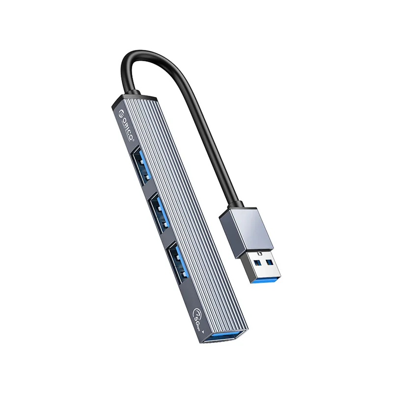 Bộ chia cổng USB 3.0 Và 2.0 1 ra 4 Orico AH-A13-GY-EP-HW