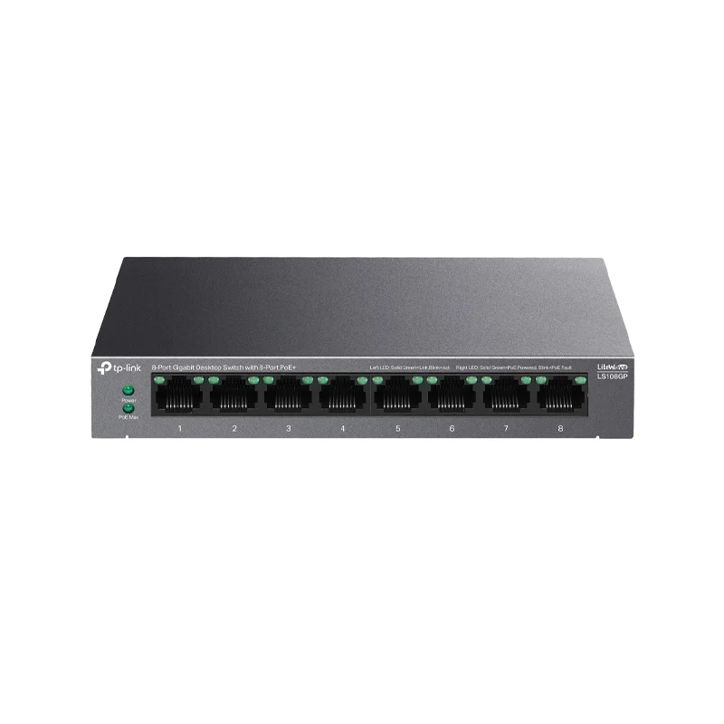 Switch TP-Link LS108GP để Bàn