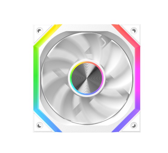 Fan case Xigmatek Infinity Pro 6 Arctic ARGB Reverse Trắng Fan ngược EN49446