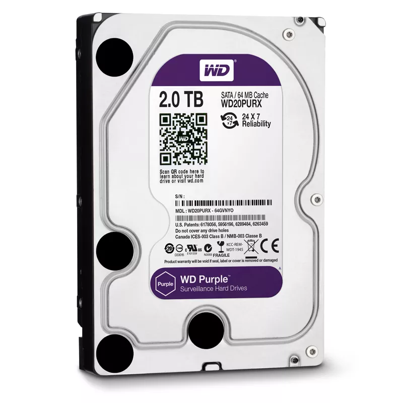 Ổ cứng HDD PC 2TB WD -PURPLE