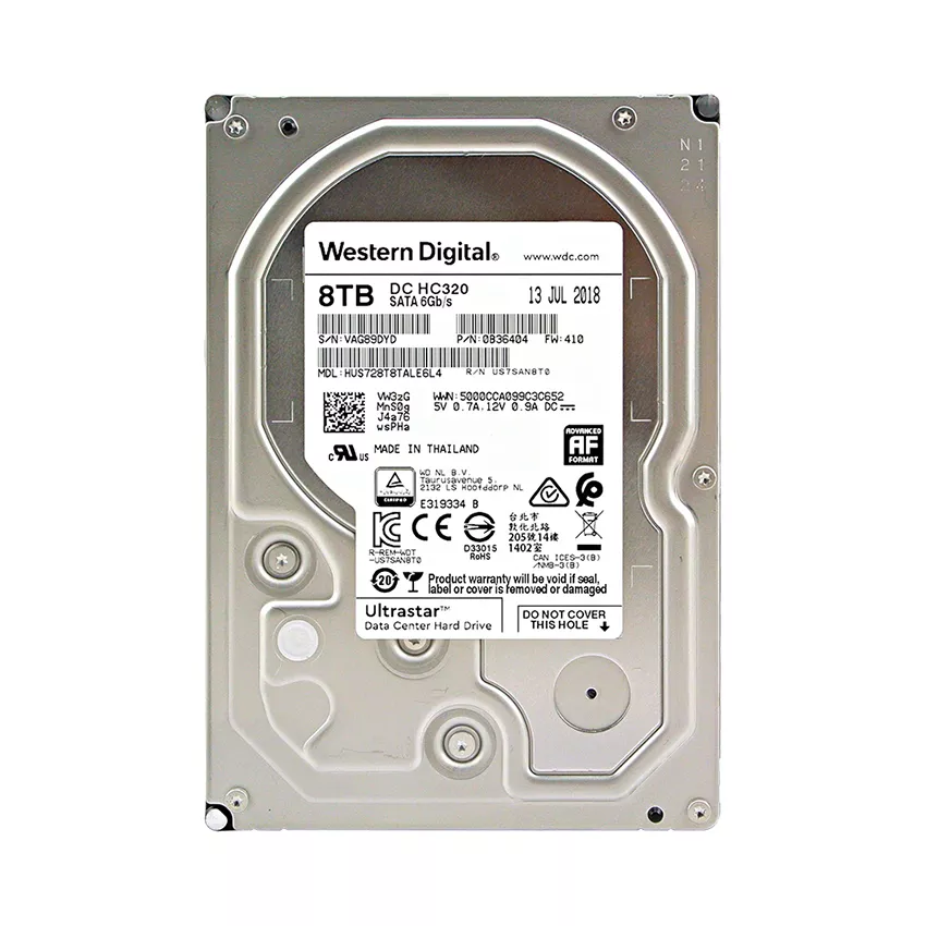 Ổ cứng PC WD 8TB ENTERPRISE ULTRASTAR DC HC320