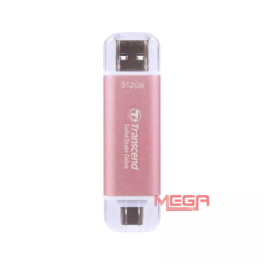 Ổ cứng di động SSD Box Transcend 512GB ESD310P