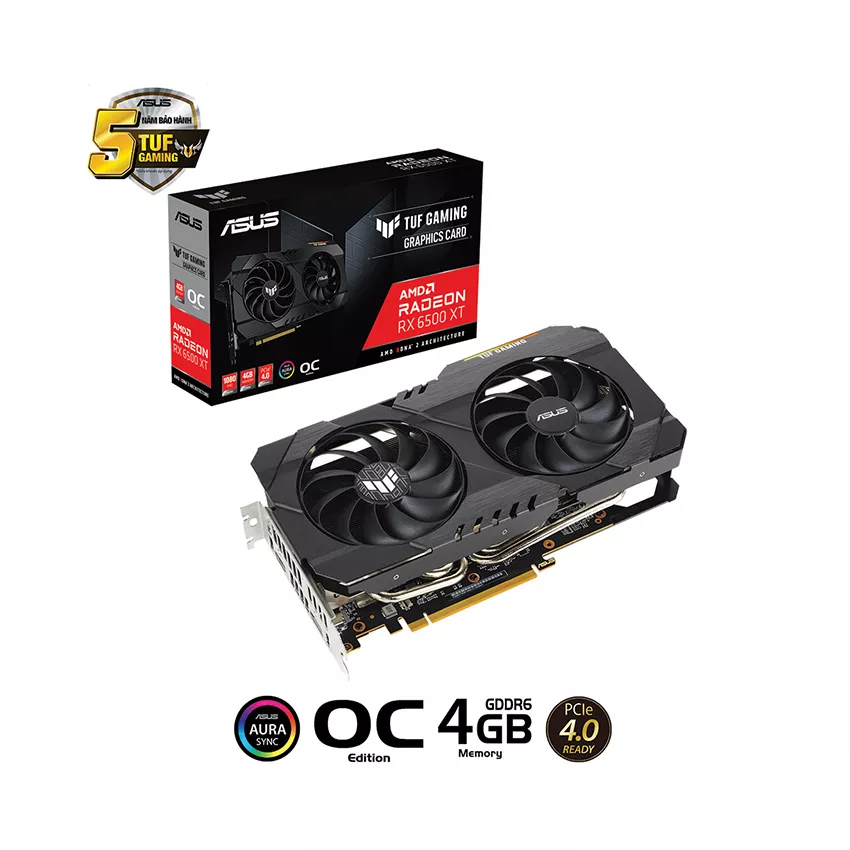 Vga Gigabyte Radeon RX 6500 XT 4GB EAGLE