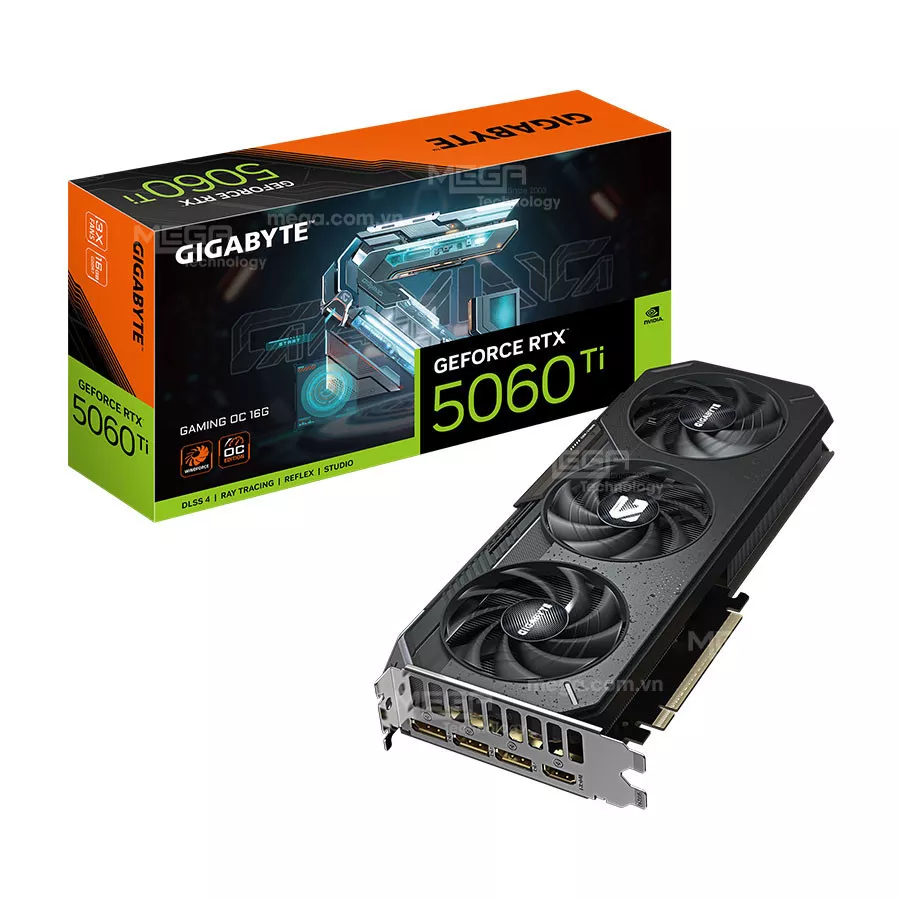 Vga Gigabyte GeForce RTX 5060 Ti GAMING OC 16G