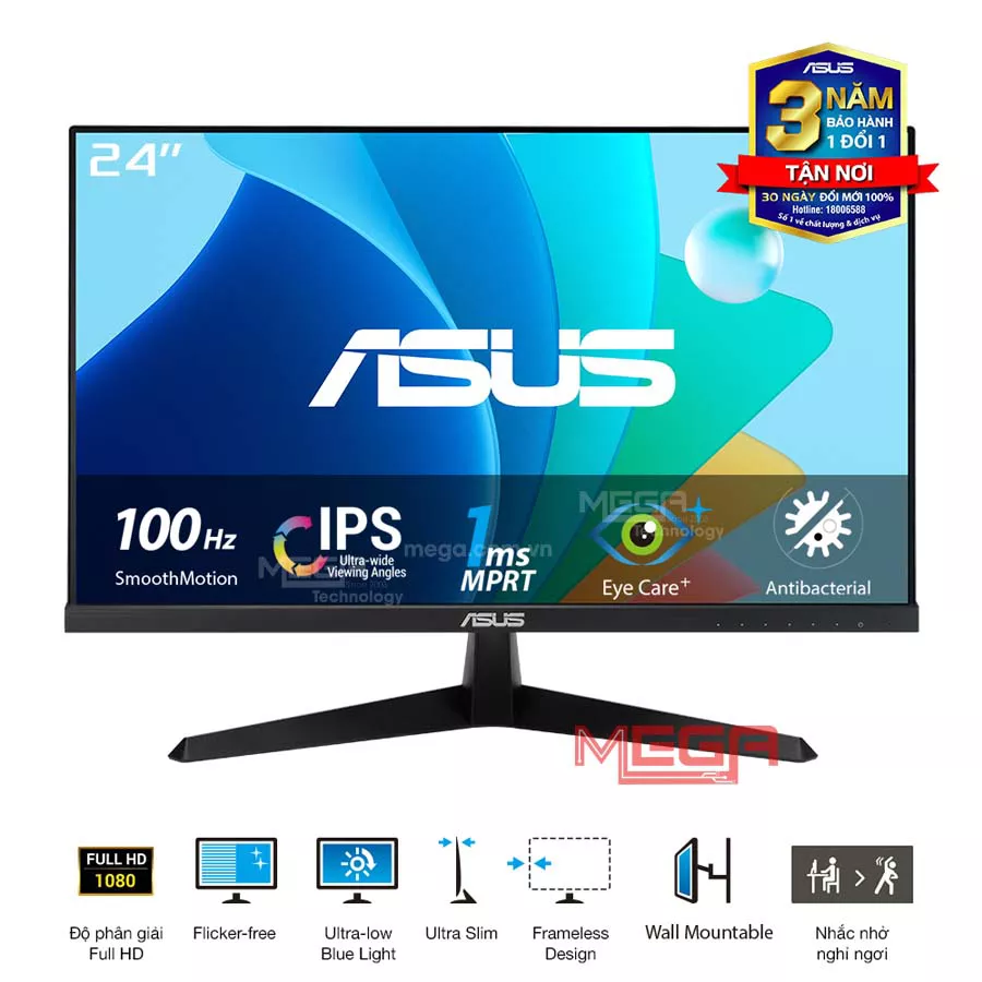 Màn hình Asus VY249HF-R 23.8 inch