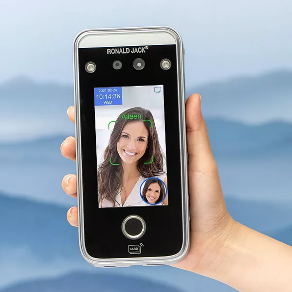 Máy chấm công khuôn mặt Ronald Jack AI Facepro-008