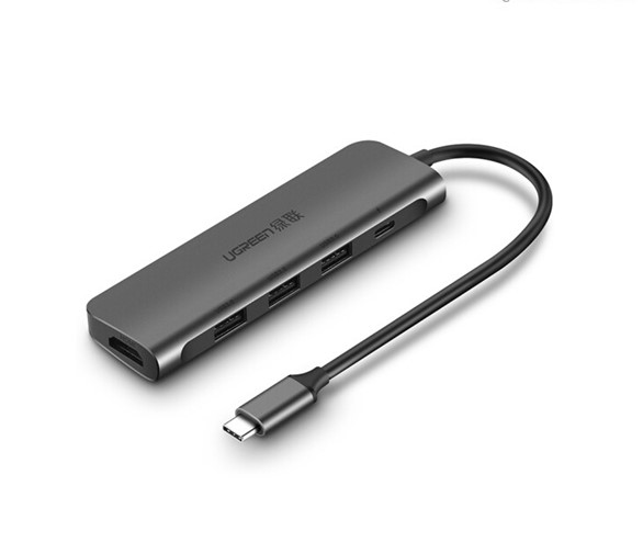Bộ chuyển USB Type C sang HDMI + Hub USB 3.0 Ugreen 50209