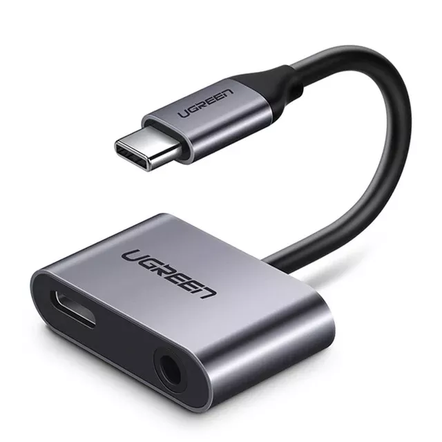 Cáp chuyển USB Type C sang Type C + Audio Ugreen 50596