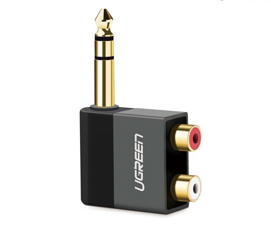 Đầu chuyển đổi 6.5mm sang RCA hoa sen Ugreen 40846