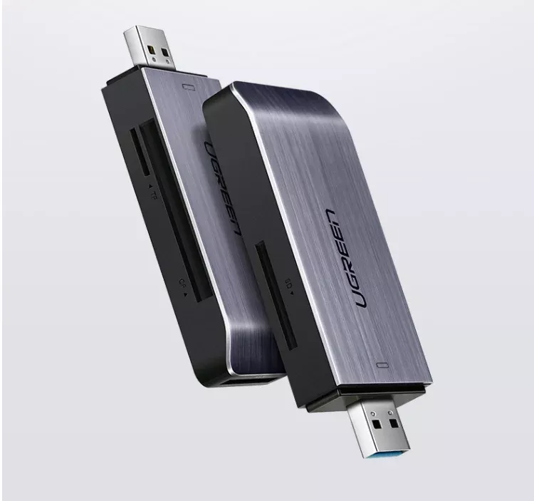 Đầu đọc thẻ nhớ SD-TF-CF-MS chuẩn USB 3.0 Ugreen 50541