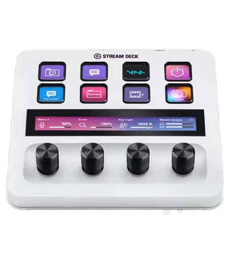 Bàn phím Elgato StreamDeck+ 10GBD9901 màu trắng