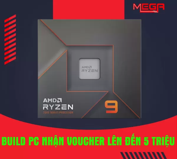 AMD Ryzen 9 7900X cpu cao cấp cho bộ PC hiệu suất cao